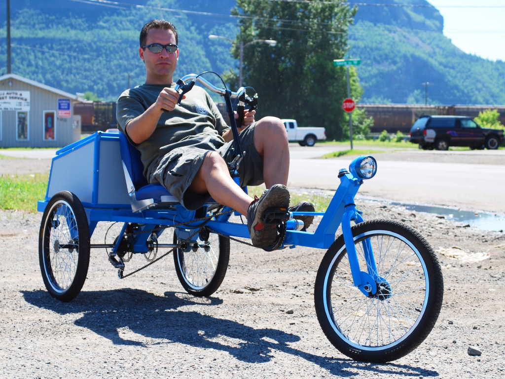 LodeRunner Utility Trike - cargo delta trike